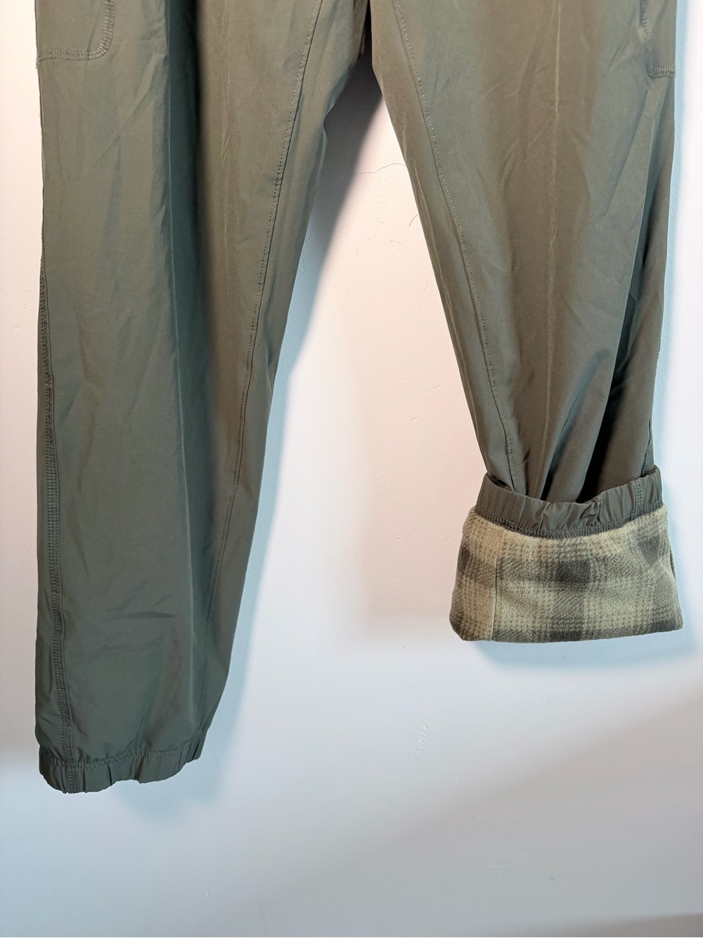 Eddie Bauer Army Green Drawstring Cargo Joggers - Picture 7 of 14